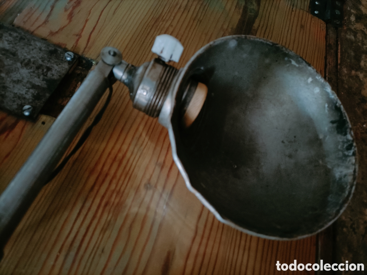 Vintage: L&aacute;mpara Bauhaus sin restaurar - Foto 5