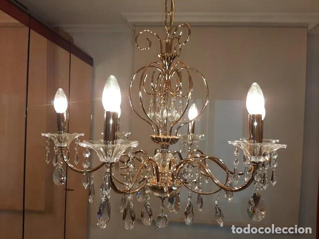 Vintage: L&aacute;mpara de techo de sal&oacute;n - Foto 2