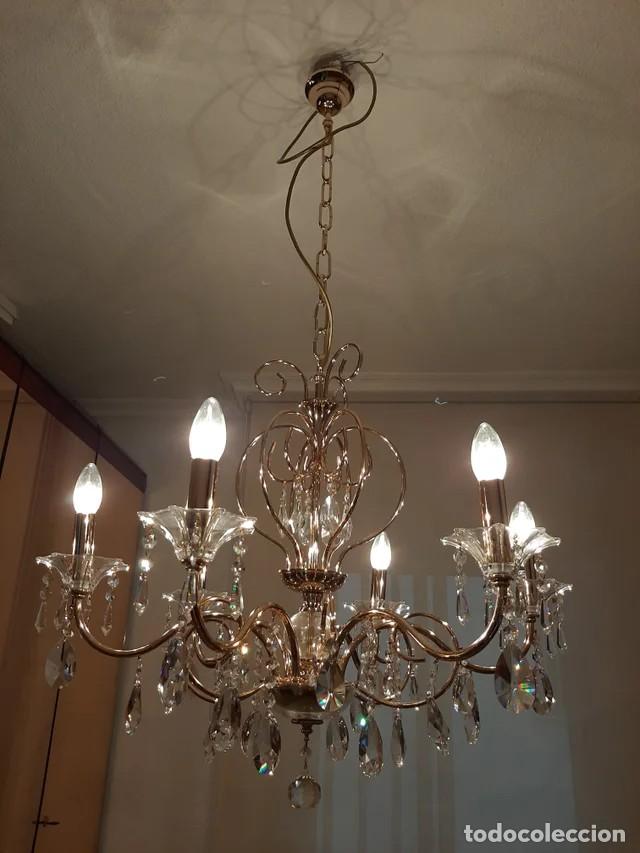 Vintage: L&aacute;mpara de techo de sal&oacute;n - Foto 8