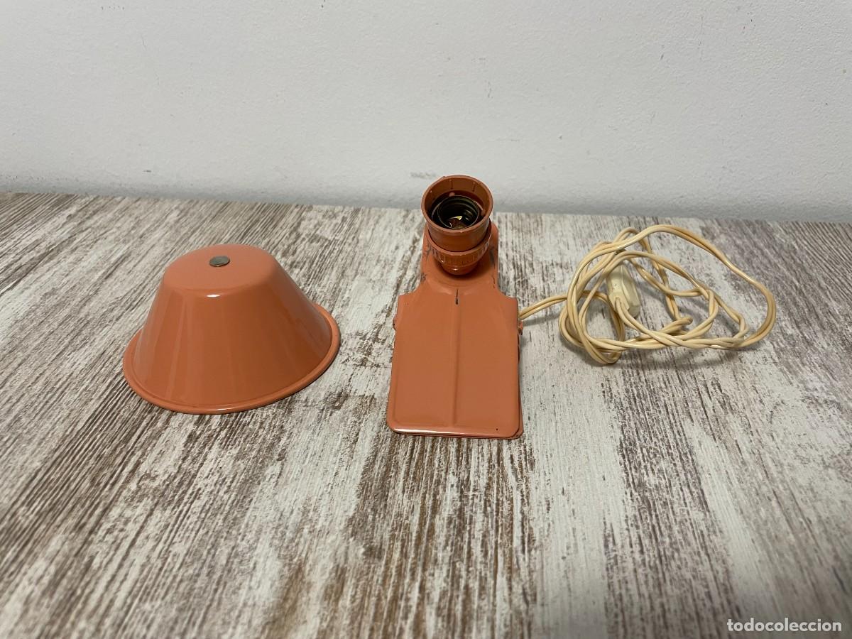 Vintage: LAMPARA PINZA LUXUS ROSA - Foto 11