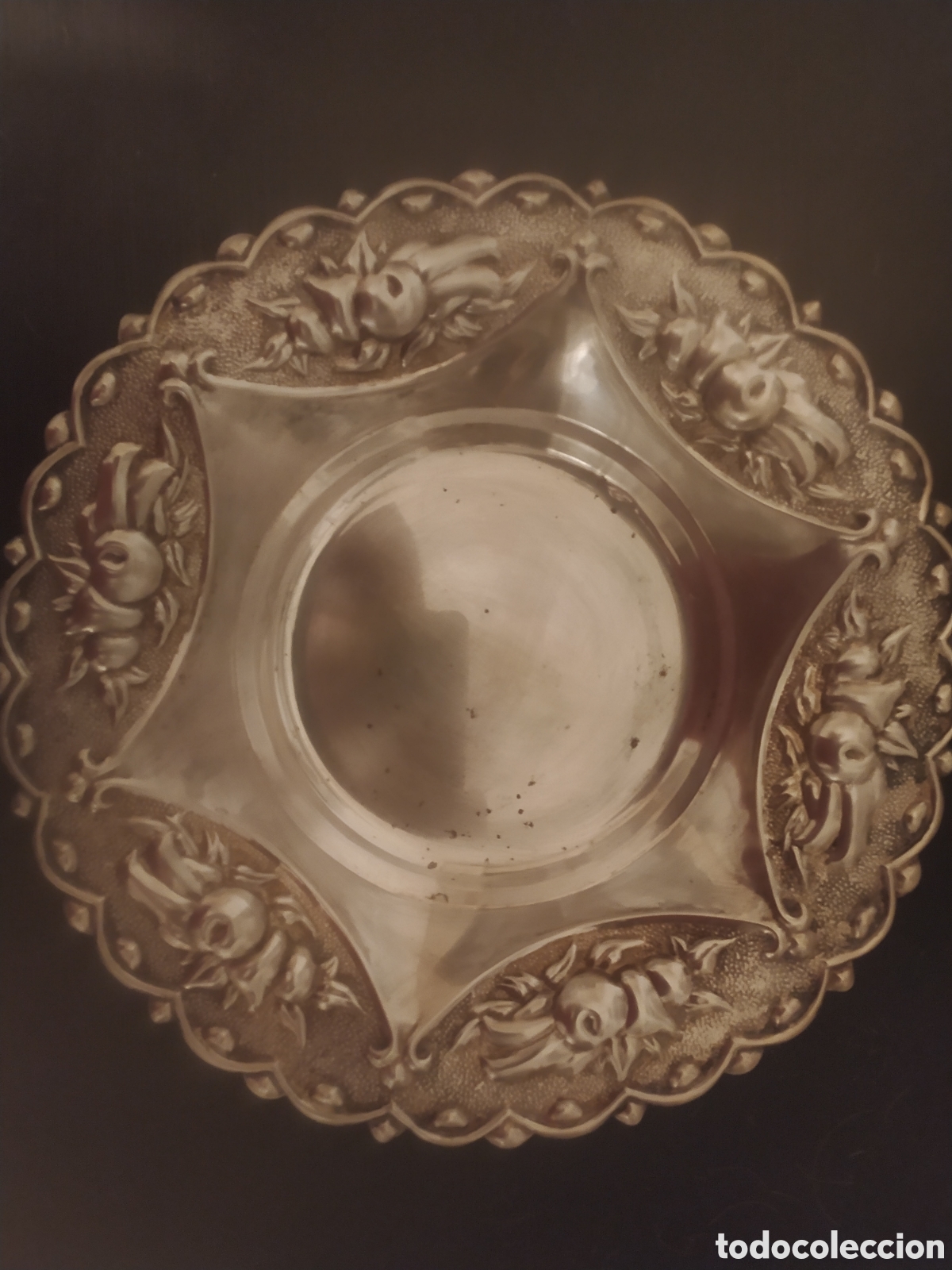 Vintage: Bandeja ba&ntilde;o de plata? - Foto 1