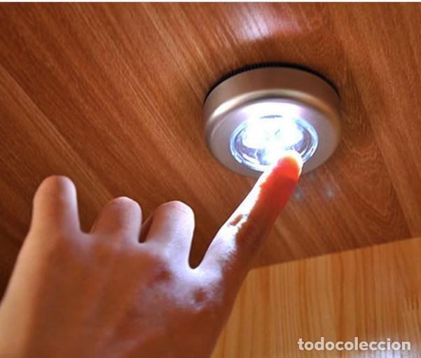 Vintage: 6 Luces LED Stick and click. A pilas - Foto 2