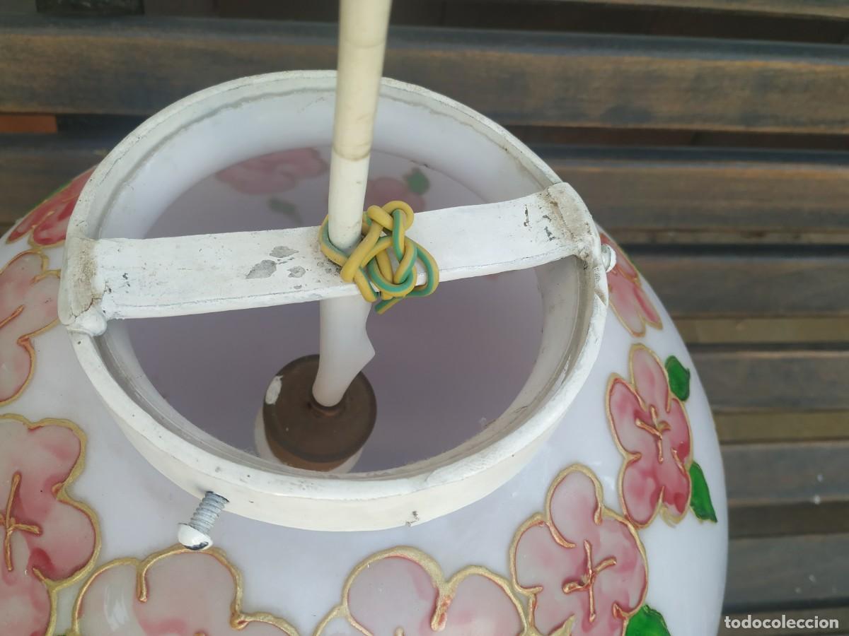 Vintage: Lampara antigua decorada. - Foto 3