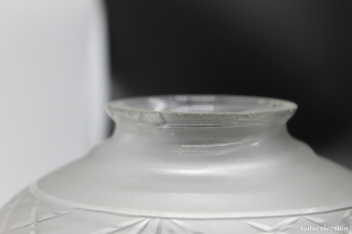 Vintage: LOTE 3 TULIPAS CRISTAL TALLADO - Foto 10