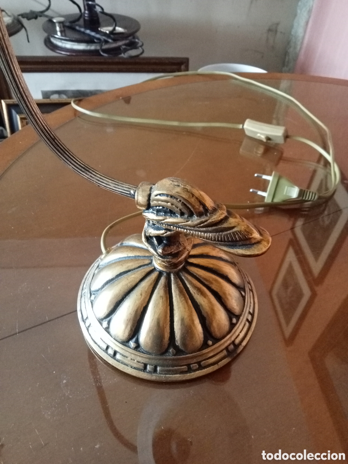 Vintage: LAMPARA VICTORIANA DE MESA - Foto 3