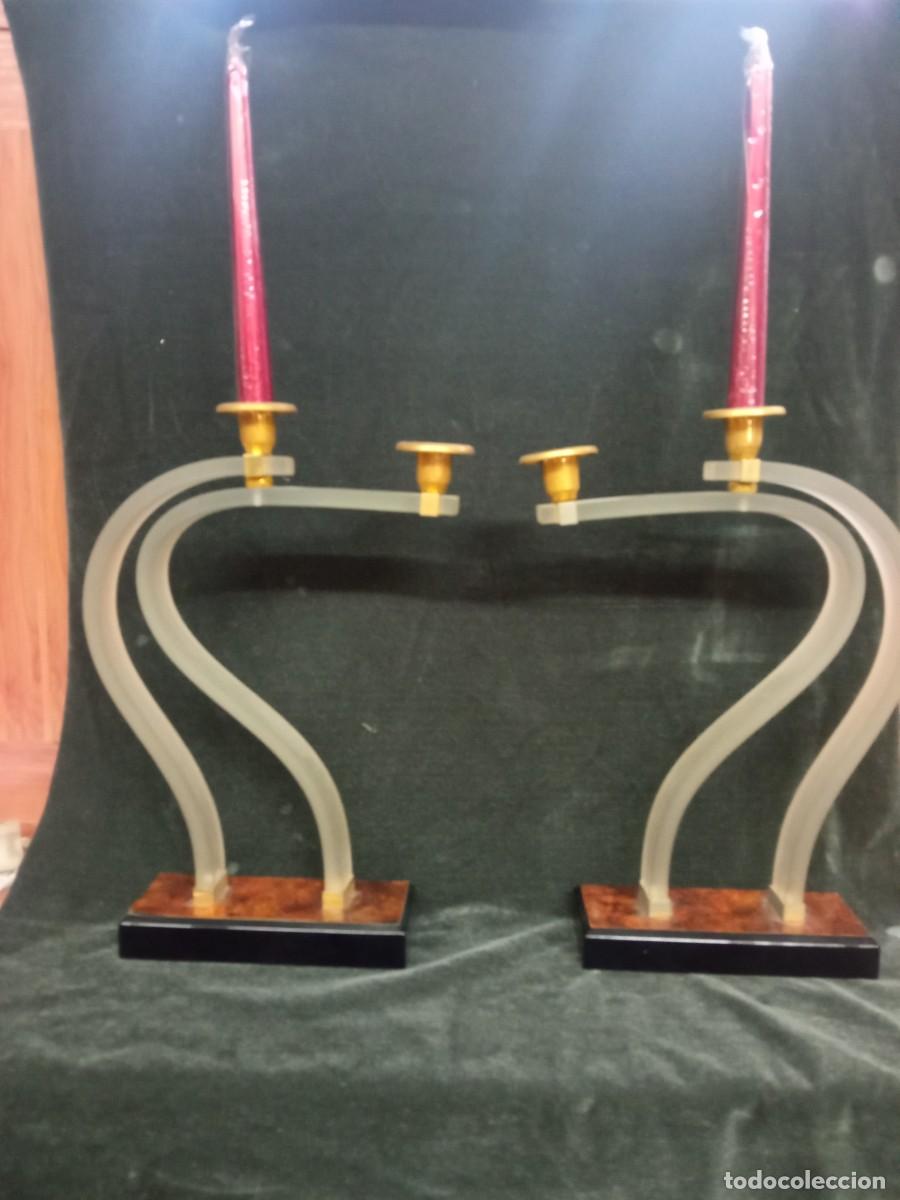 Vintage: Candelabro metacrilato - Foto 1