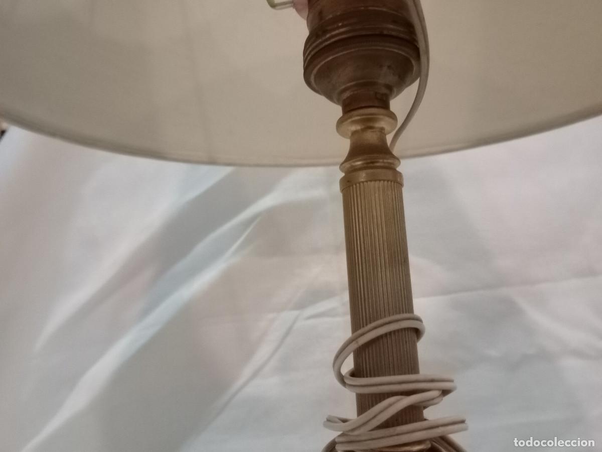Vintage: lampara de alabastro - Foto 3
