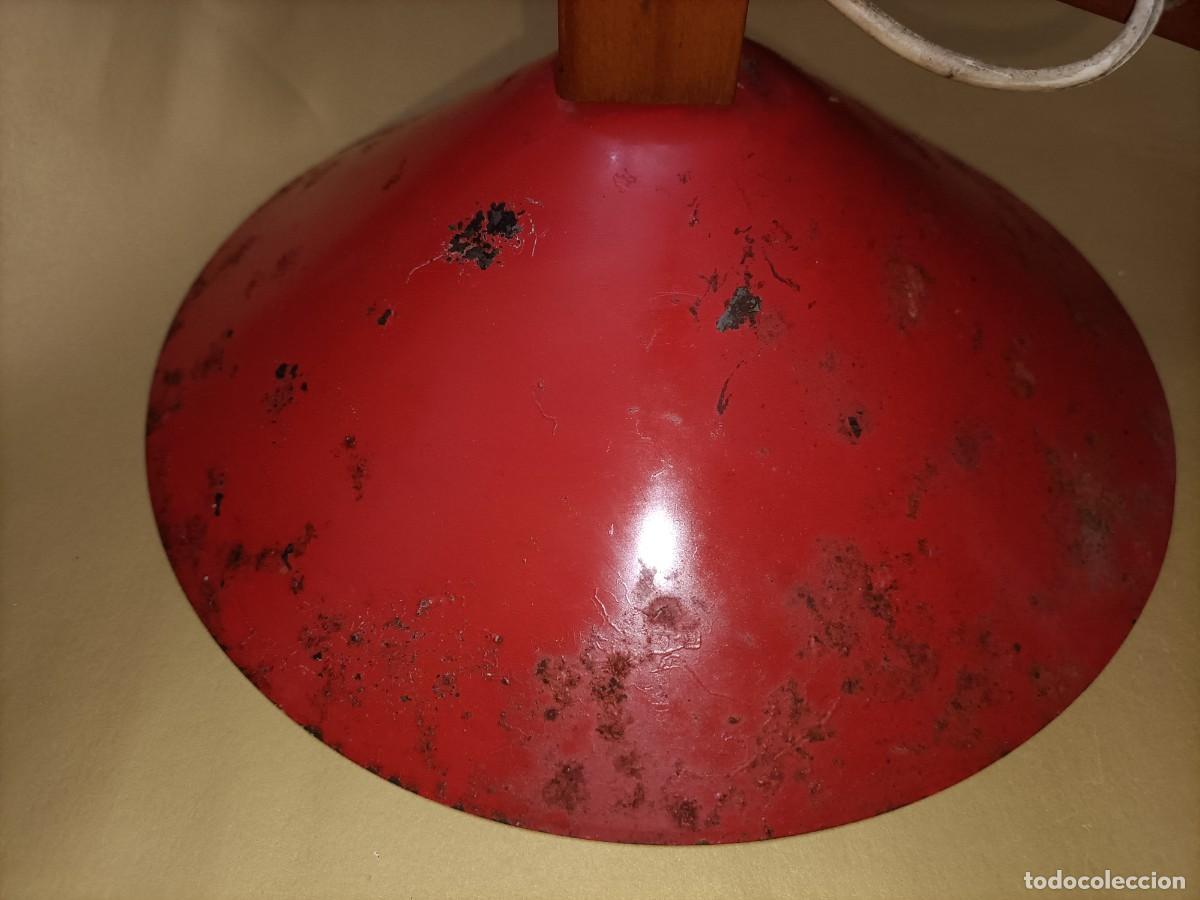 Vintage: L&Aacute;MPARA FLEXO EXTENSIBLE MADERA VINTAGE - Foto 12