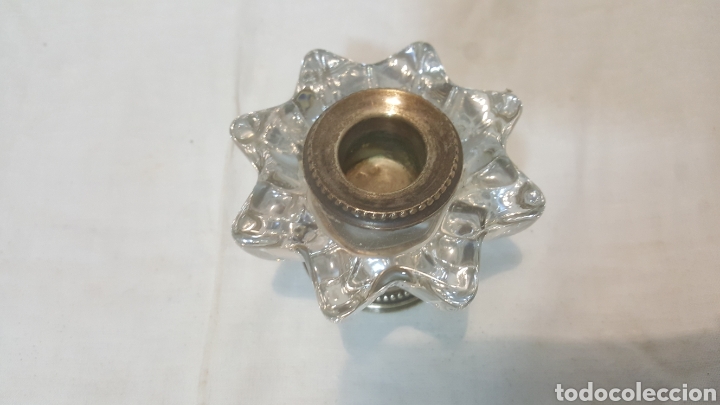 Vintage: BONITO CANDELABRO DE CRISTAL - Foto 3