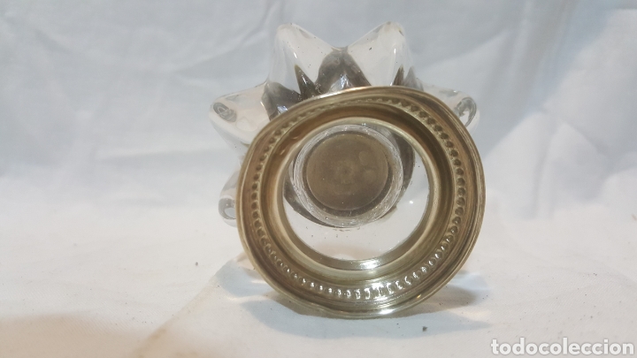 Vintage: BONITO CANDELABRO DE CRISTAL - Foto 4