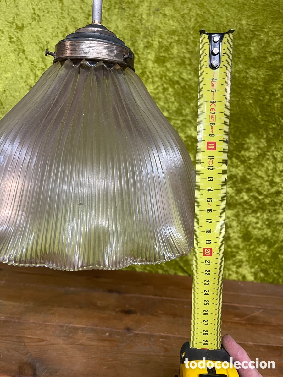 Vintage: Fant&agrave;stica lampara de cristal - Foto 3