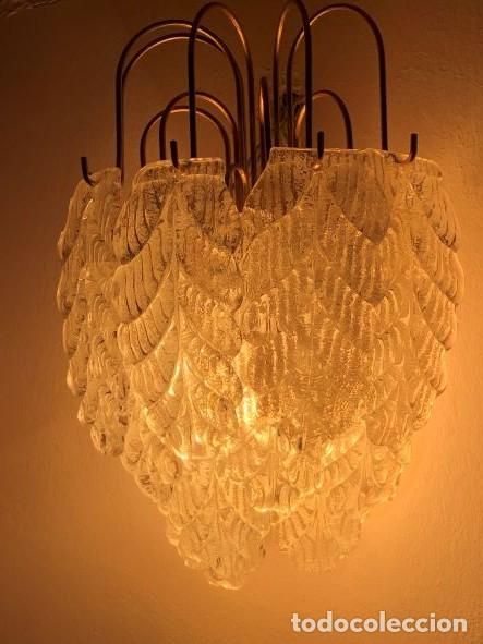 Vintage: Aplique de pared de cristal