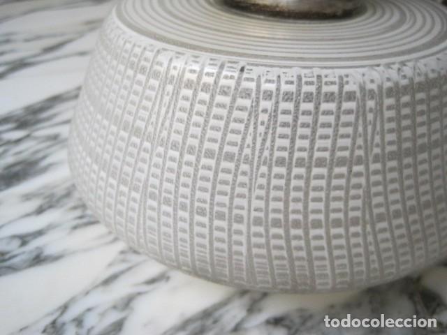 Vintage: L&Aacute;MPARA DE CRISTAL Y MADERA - A&Ntilde;OS 60 - Foto 11