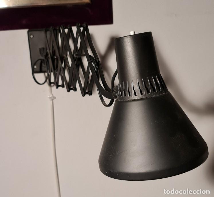 Vintage: Lampara extensible en color negro - Foto 1