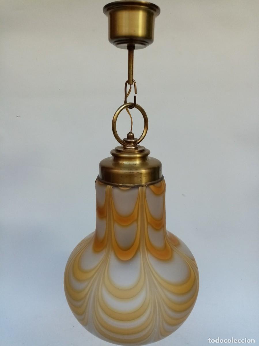 Vintage: lampara de techo- - Foto 5