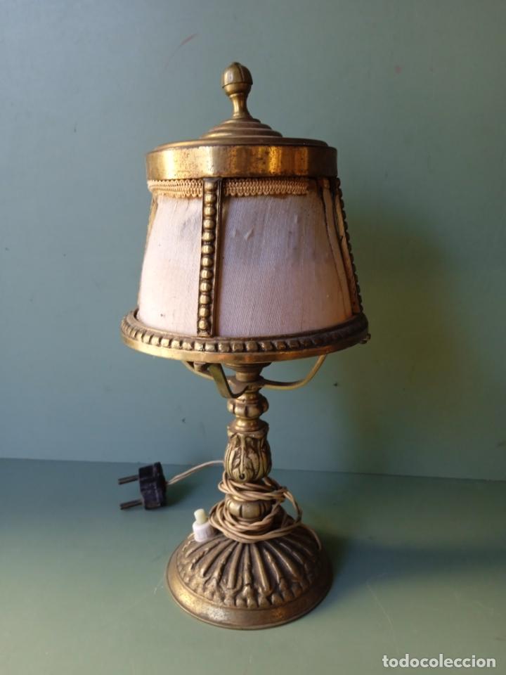 Vintage: LAMPARITA DE BRONCE O LATON - Foto 2