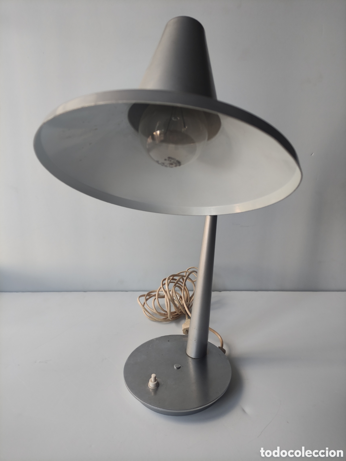 Vintage: L&aacute;mpara vintage de mesa - Foto 3
