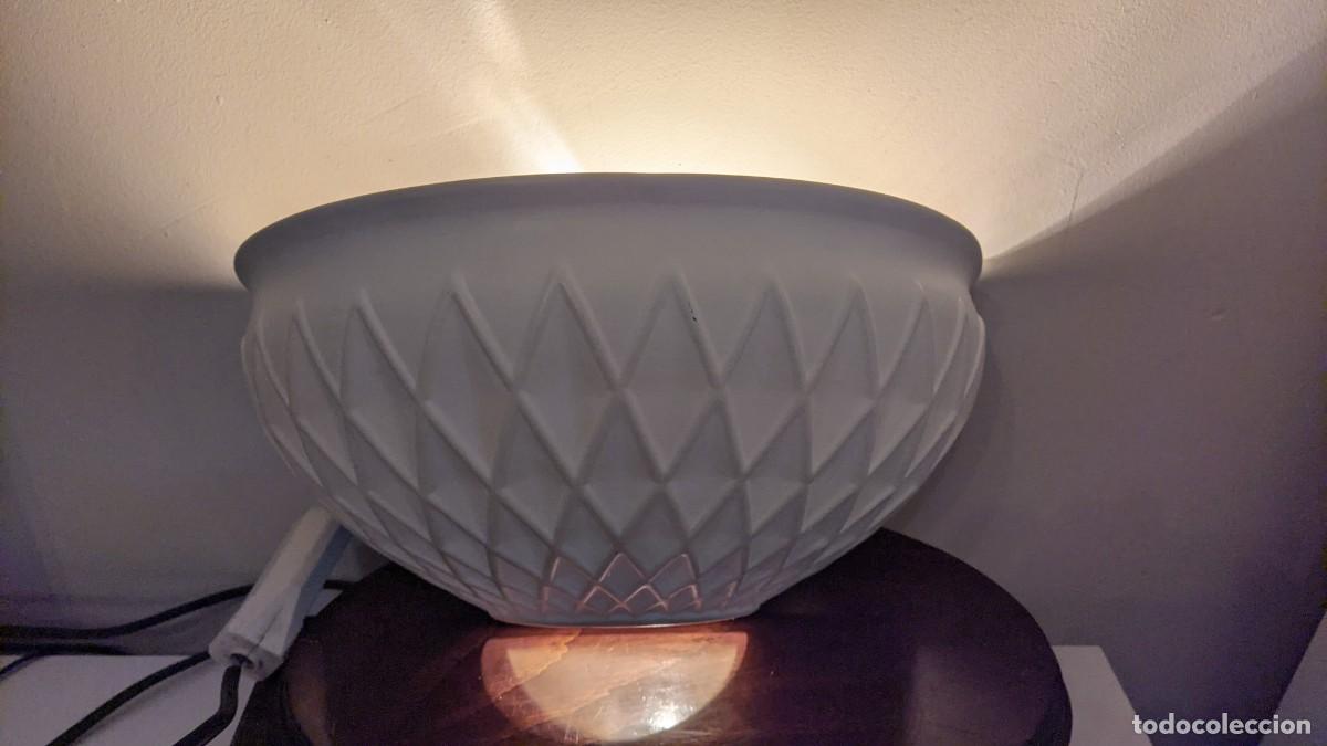 Vintage: PLAF&Oacute;N DE PARED DE PORCELANA - Foto 2