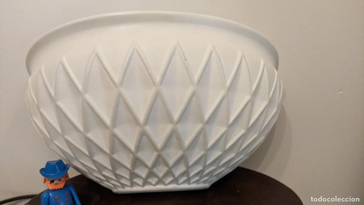 Vintage: PLAF&Oacute;N DE PARED DE PORCELANA - Foto 3