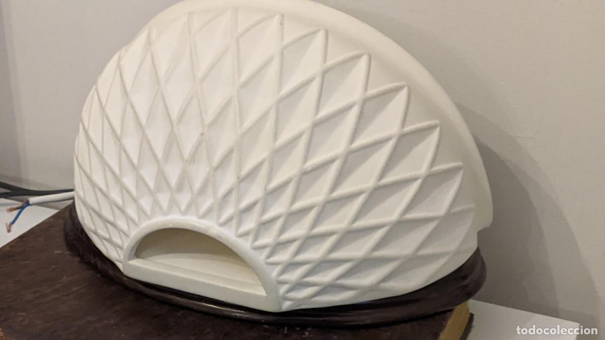 Vintage: PLAF&Oacute;N DE PARED DE PORCELANA - Foto 9
