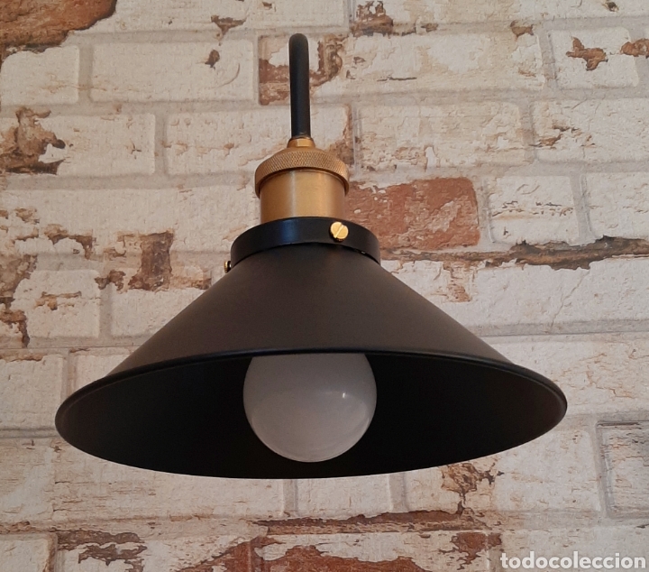 Vintage: Aplique industrial de hierro pared - Foto 5