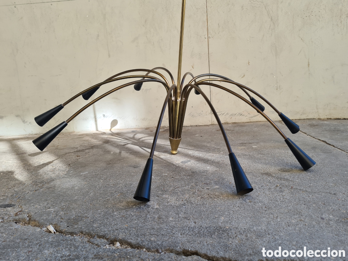 Vintage: L&aacute;mpara Metalarte de techo - Foto 2