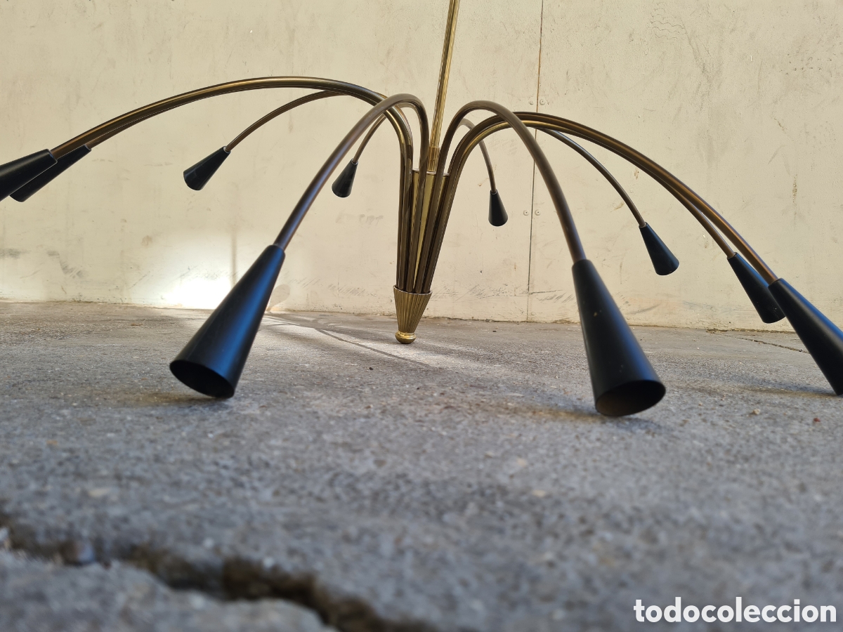 Vintage: L&aacute;mpara Metalarte de techo - Foto 3