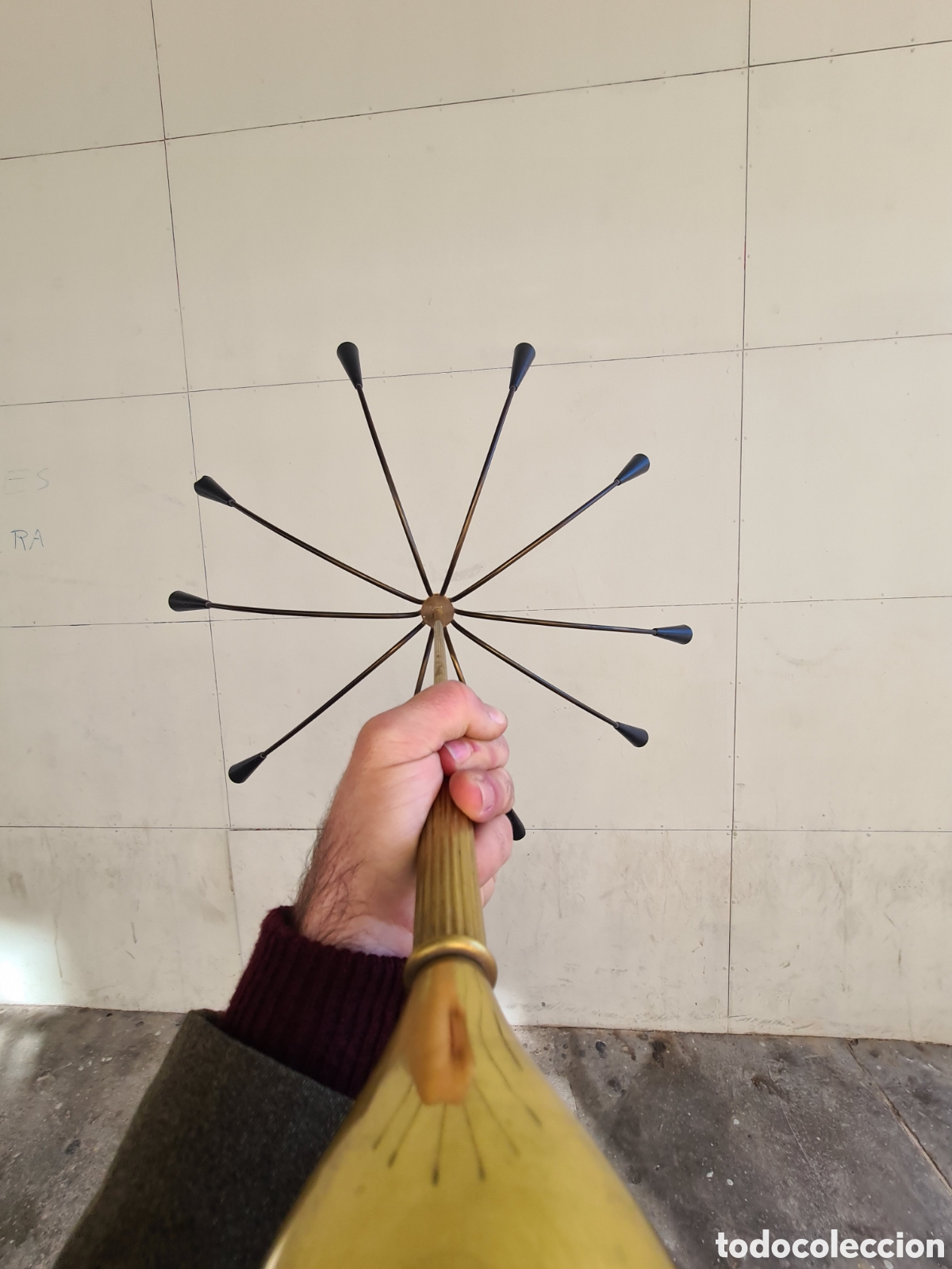 Vintage: L&aacute;mpara Metalarte de techo - Foto 4