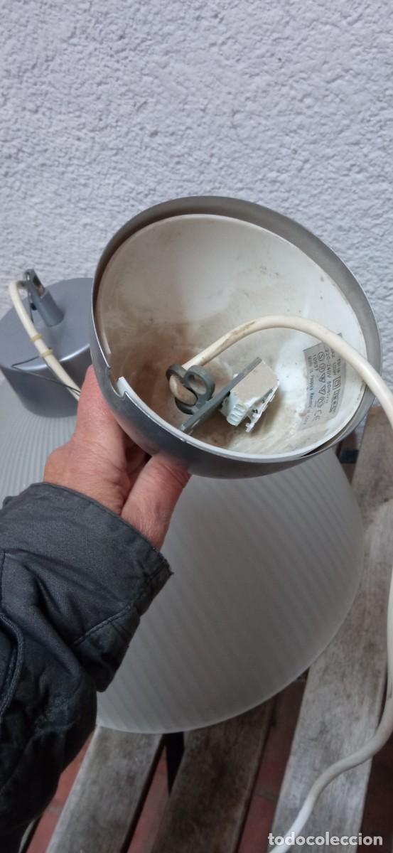 Vintage: gran lampara para colgar al techo de vidrio - Foto 2