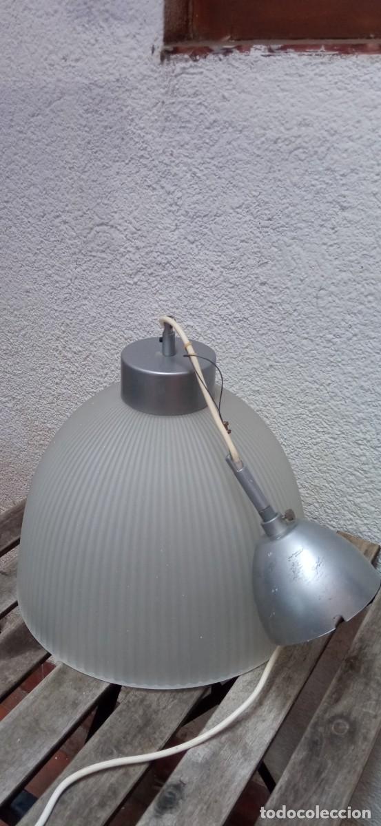 Vintage: gran lampara para colgar al techo de vidrio - Foto 4