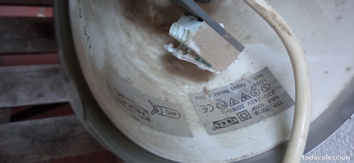Vintage: gran lampara para colgar al techo de vidrio - Foto 5