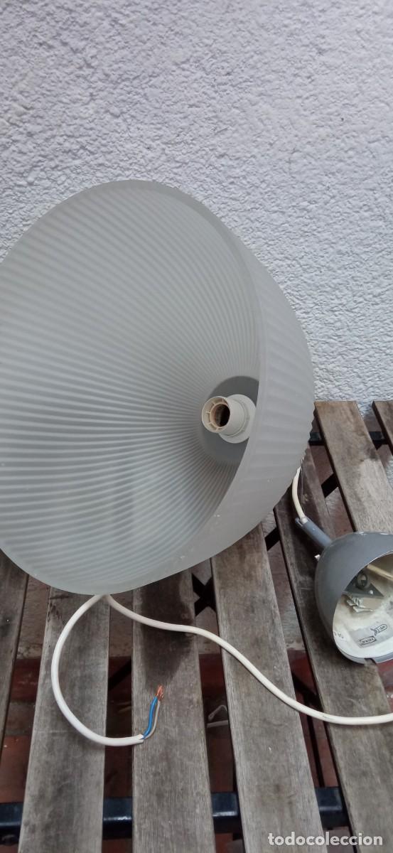 Vintage: gran lampara para colgar al techo de vidrio - Foto 7