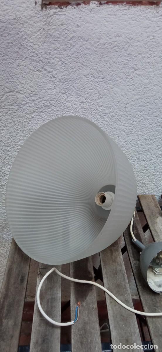 Vintage: gran lampara para colgar al techo de vidrio - Foto 9