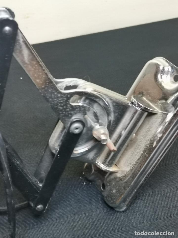 Vintage: VIEJO FLEXO DE TIJERA INDUSTRIAL - Foto 9