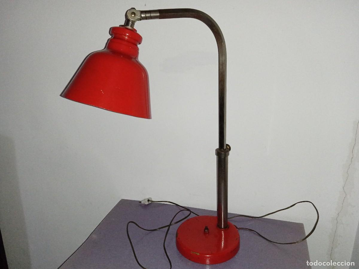 Vintage: L&Aacute;MPARA de SOBREMESA - Foto 4