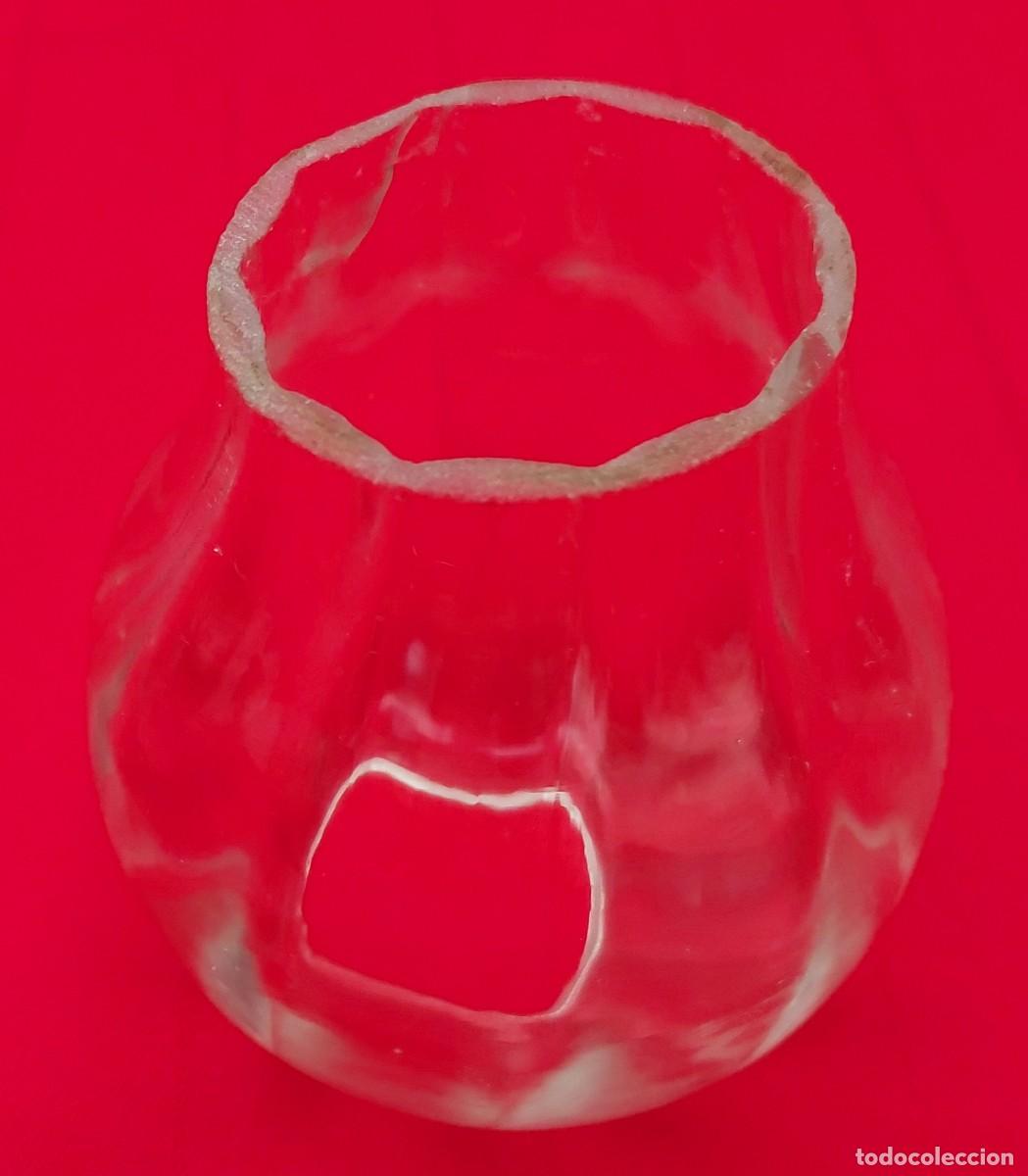 Vintage: PIEZA DE CRISTAL PARA L&Aacute;MPARA - Foto 3