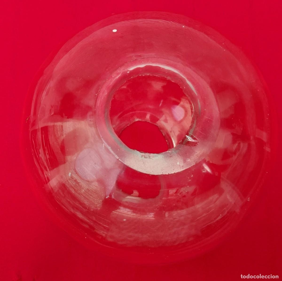 Vintage: PIEZA DE CRISTAL PARA L&Aacute;MPARA - Foto 8