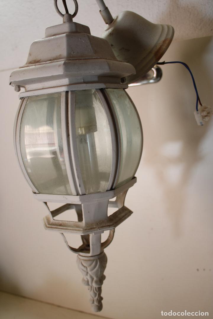 Vintage: lampara farol de techo - Foto 1