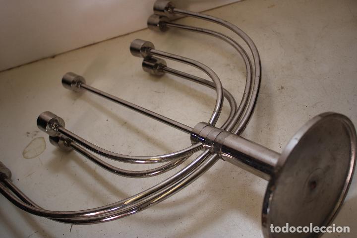 Vintage: candelabro de metal plegable - Foto 2