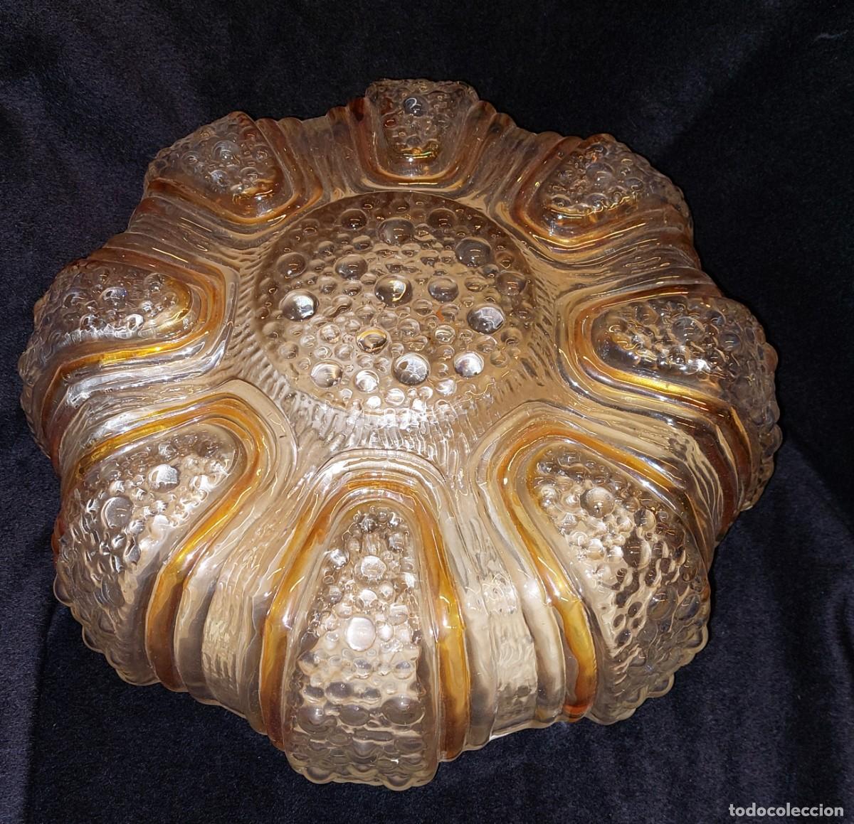 Vintage: Plafon Midcentury de vidrio - Foto 1