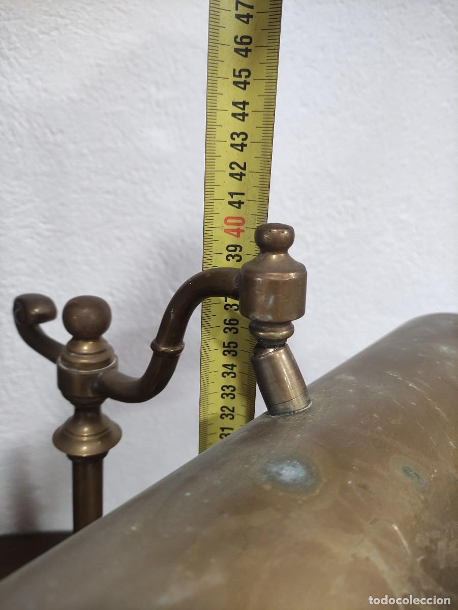 Vintage: Lampara despacho lat&oacute;n - Foto 7