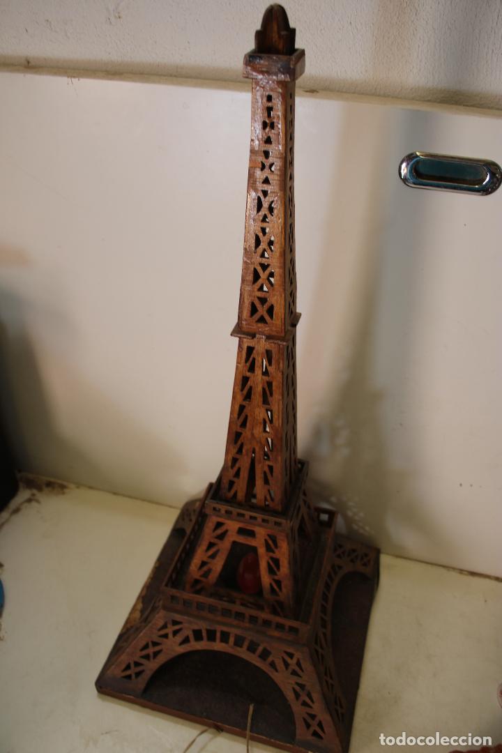 Vintage: lampara torre eiffel - Foto 2