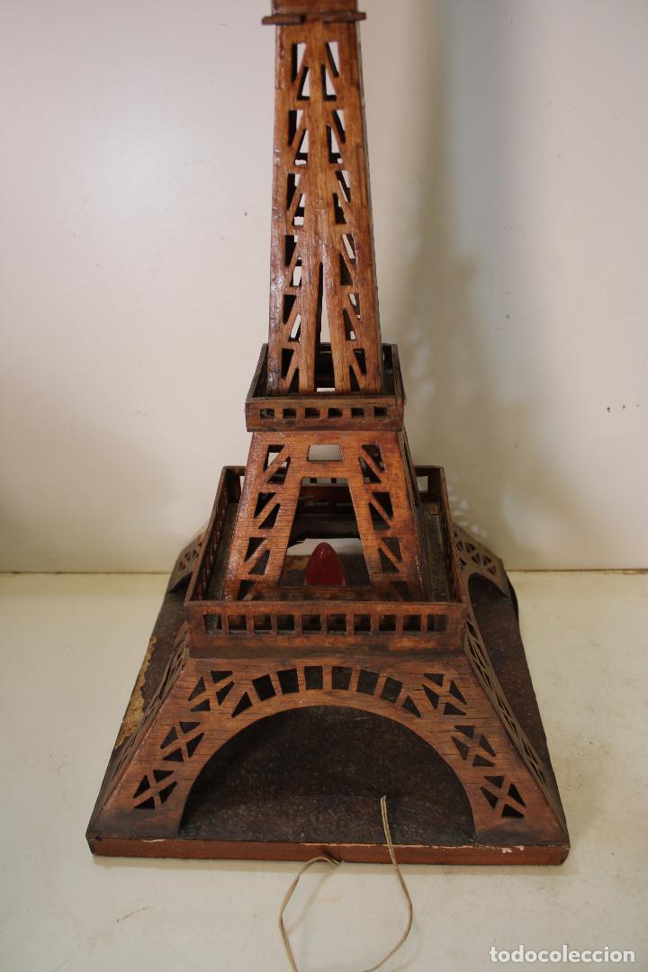 Vintage: lampara torre eiffel - Foto 6