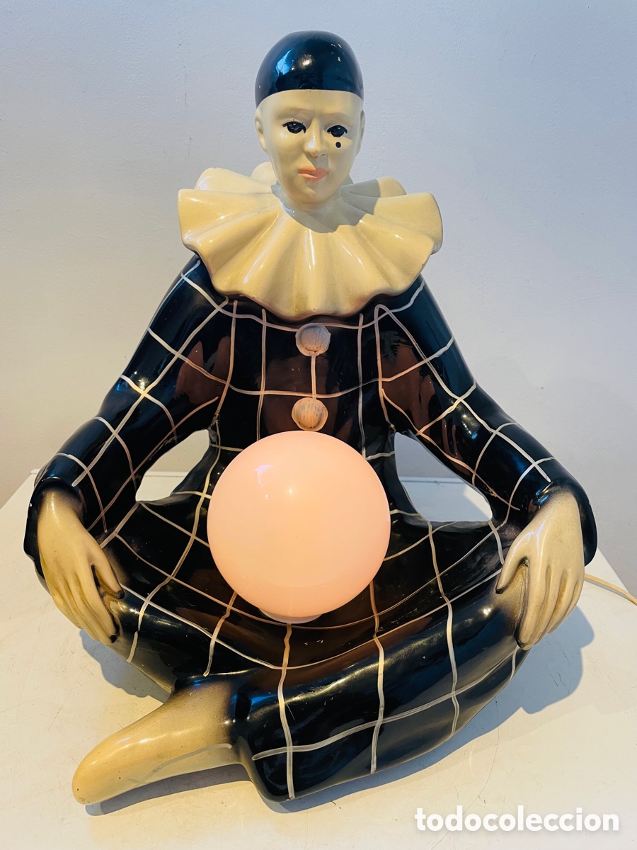 Vintage: Pierrot L&aacute;mpara Vintage - Foto 3