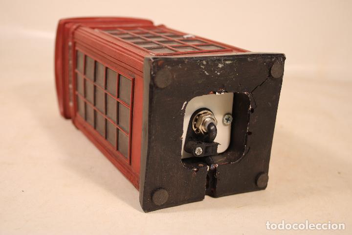 Vintage: lampara CABINA TELEFONICA INGLESA ROJA - Foto 2