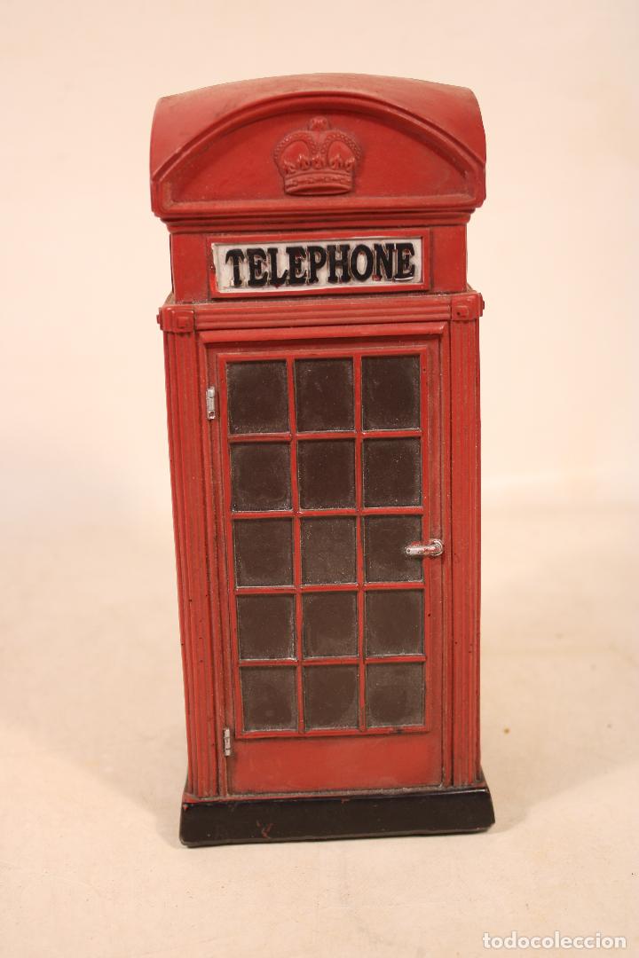 Vintage: lampara CABINA TELEFONICA INGLESA ROJA - Foto 1