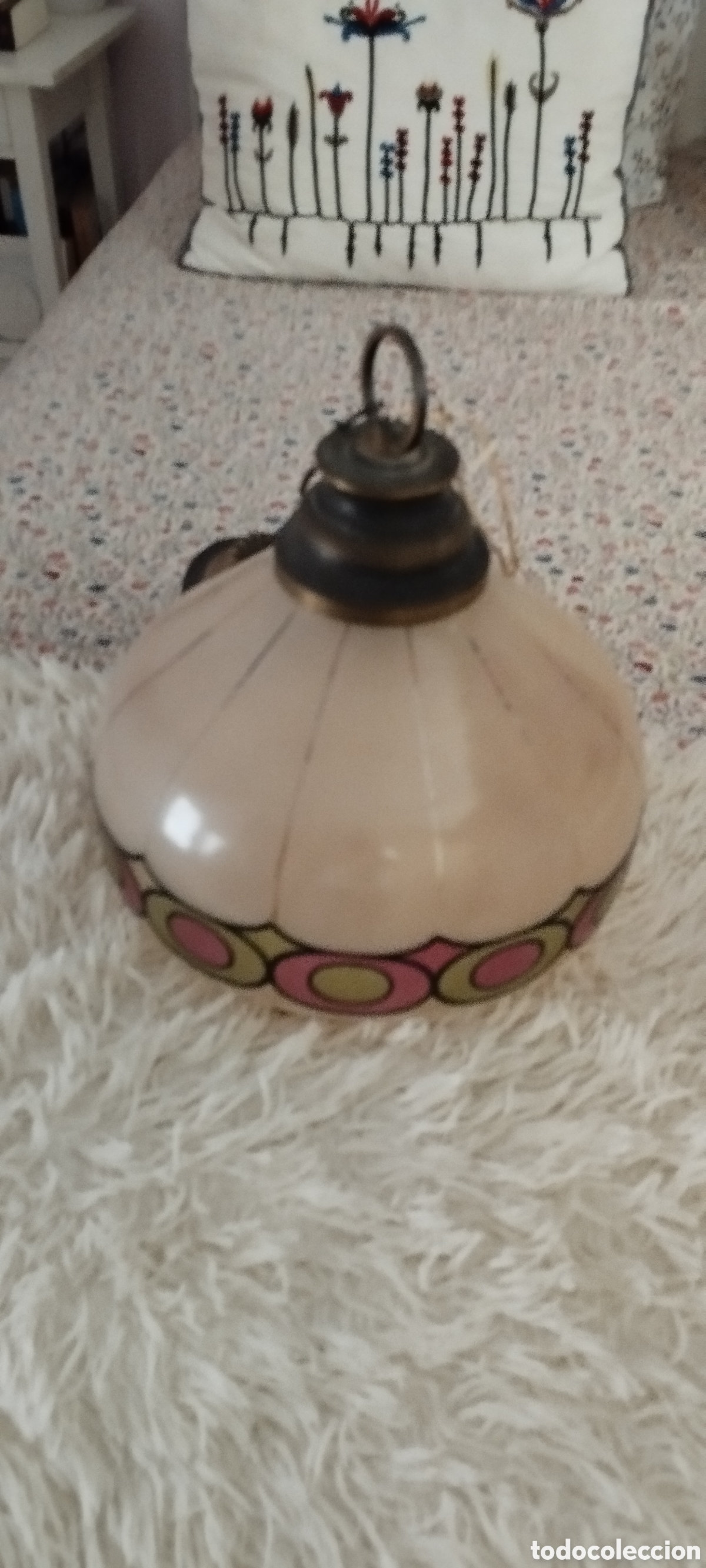 Vintage: L&aacute;mpara retro a&ntilde;o 60, de techo - Foto 7