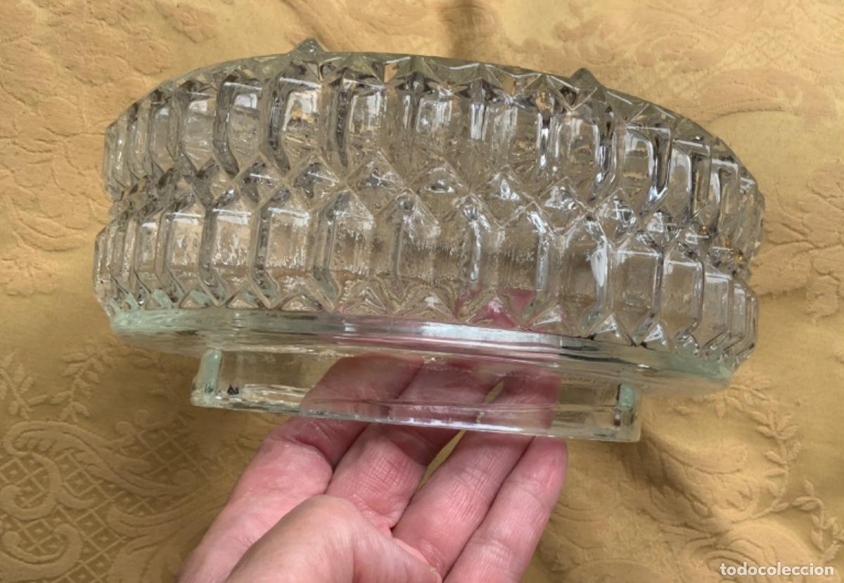 Vintage: PLAF&Oacute;N DE CRISTAL A&Ntilde;O 60 - Foto 2