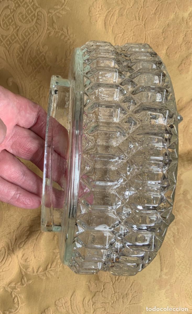 Vintage: PLAF&Oacute;N DE CRISTAL A&Ntilde;O 60 - Foto 4