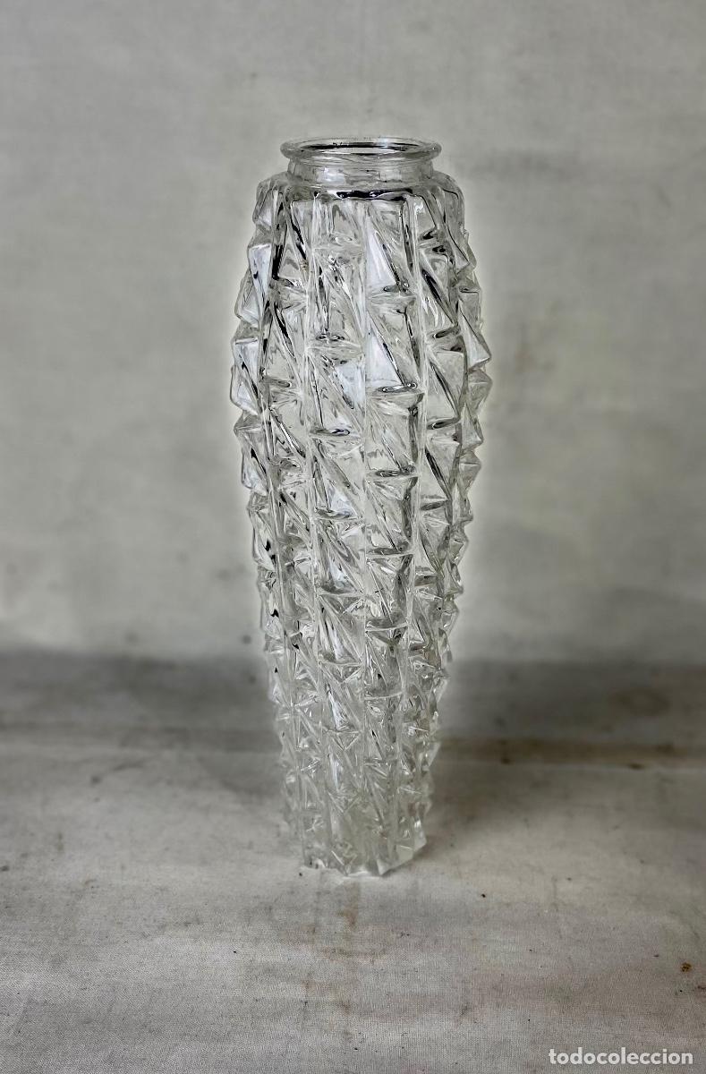 Vintage: Tulipa en cristal alargada - Foto 1
